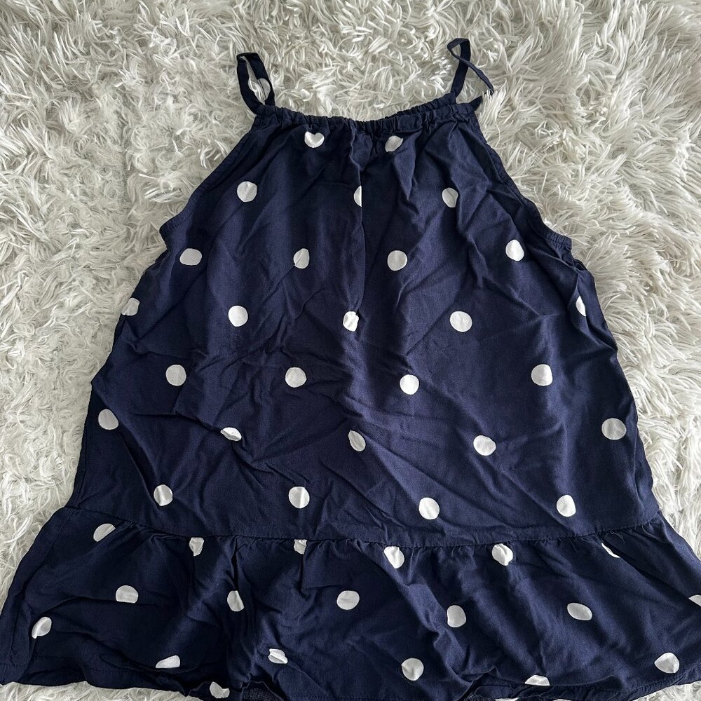 Old Navy Little Girls Polka Dot Tank - Size XL/14